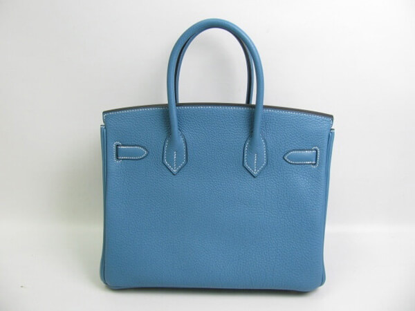 エルメス バーキン30 トゴ-ブルージーン